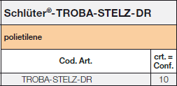 Schlüter-TROBA-STELZ-DR