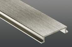 AEEB – alluminio anodizzato effetto acciaio inoss. spazzolato