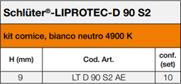 Schlüter®-LIPROTEC-D 90 S2